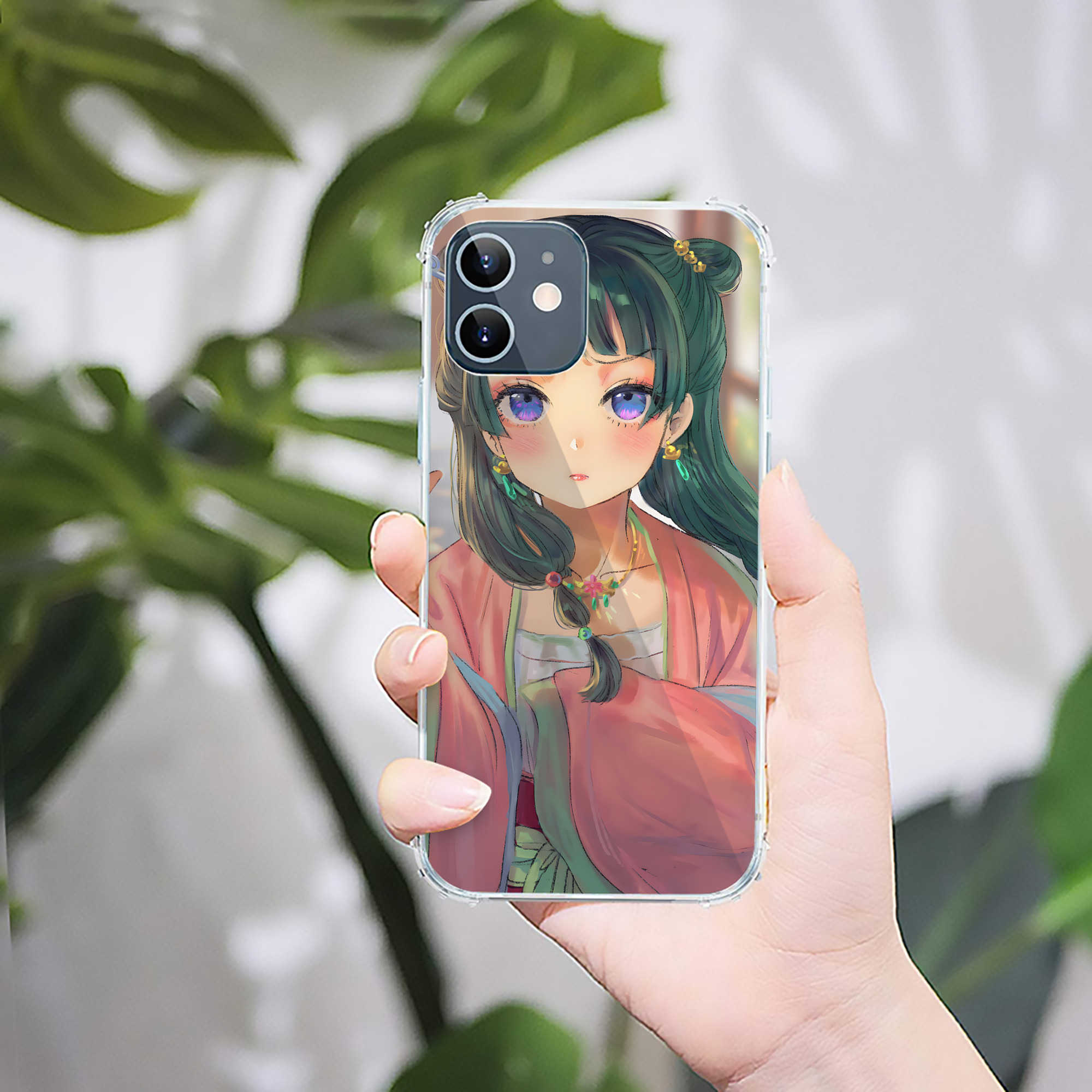 （画像用） 薬屋のひとりごと The Apothecary Diaries 【iPhone 12シリーズ対応】透明スマホケース（クリアソフトケース）